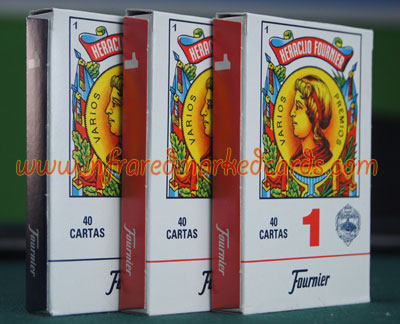 Fournier 1-40 Spanish Markierte Karten