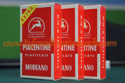 Modiano Piacentine Italian Regional Markierte Karten