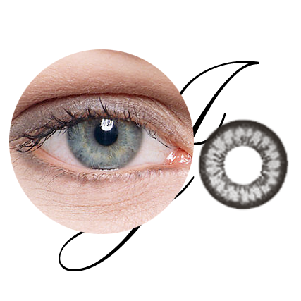 Infrarot-Kontaktlinsen for Hazel Eyes